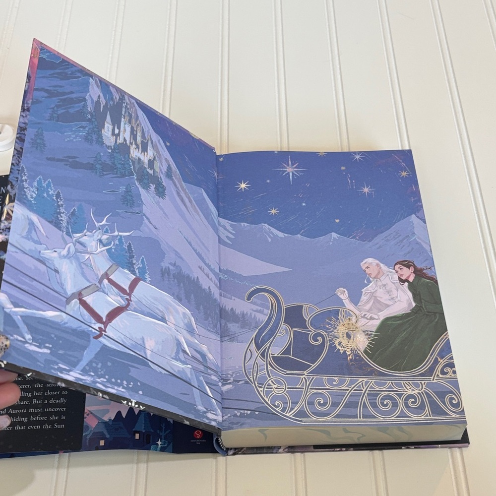 The Sun and the Star Maker by Rachel Griffin - Blue Cover - Picture 4 of 6
